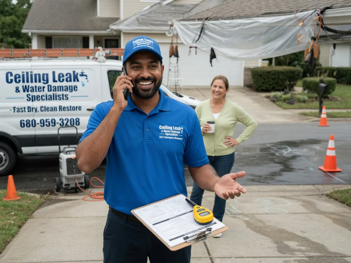 Ceiling Leak Cleanup Greenville, AL FAQs